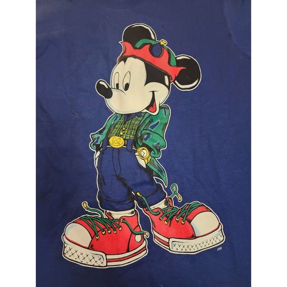 Vintage Disney Mickey Mouse Unlimited T Shirt Jerry Leigh Womens Size XL - Picture 2 of 4